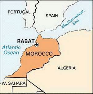 where is rabat located.
